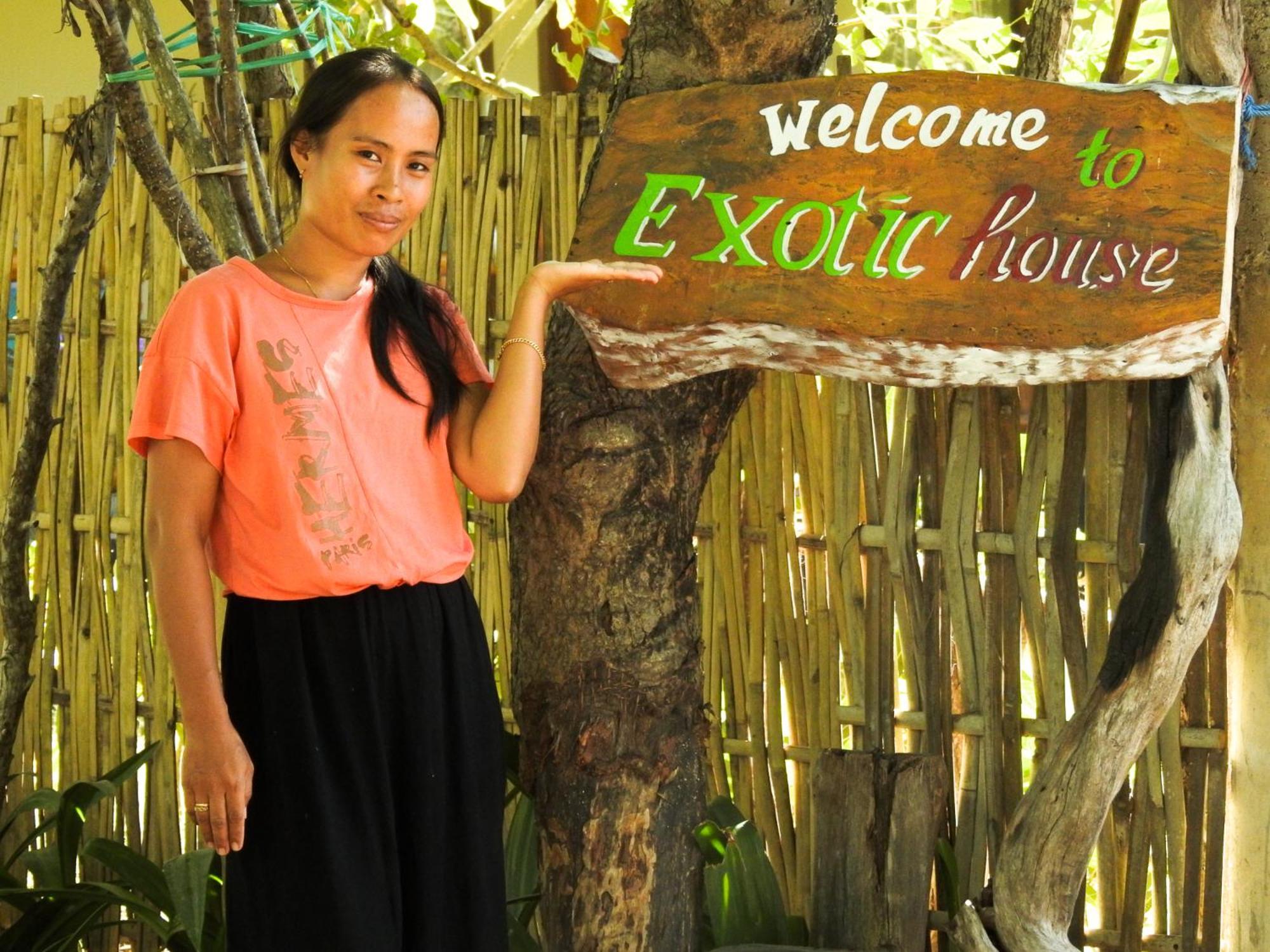 ギリ島 Exotic Houseヴィラ エクステリア 写真